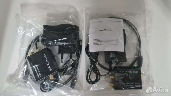 Аудио конвертер цифрового звука на аналог RCA/Aux