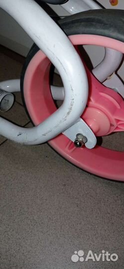 Беговел tech team milano 3.0 девочке бу