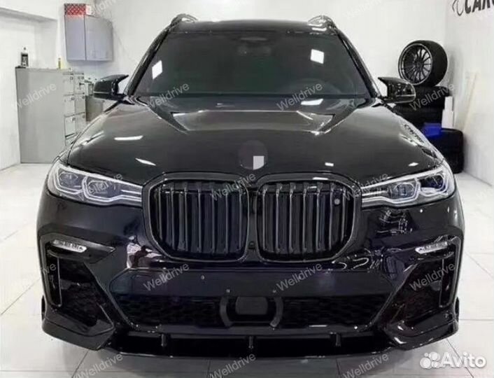 Обвес BMW X7 G07 дорестайлинг черный глянец