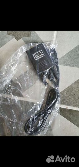 Конвертер USB COM RS232 новый
