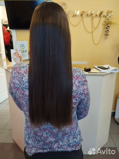 Продаю волосы. еще не срезанные 35 см