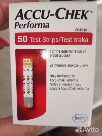 Тест полоски акку чек перформа