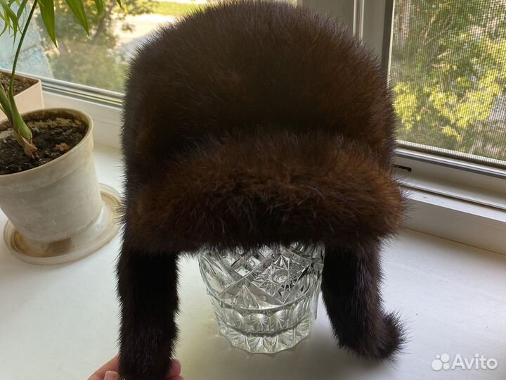 Женская норковая шапка