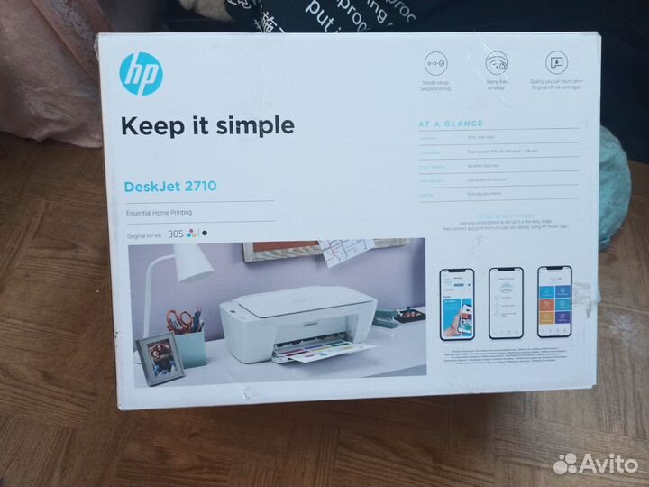 Мфу струйное HP DeskJet 2710e