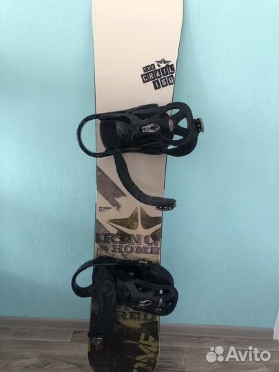 Сноуборд Rome + крепления Burton