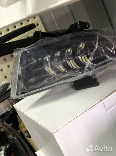 Туманки led хёндай акцент