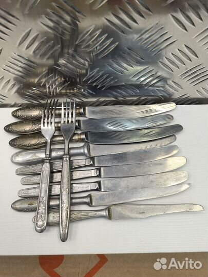 Ножи и вилки СССР нержавейка