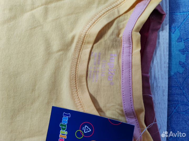 Комплект футболка +лонгслив lupilu 110-116