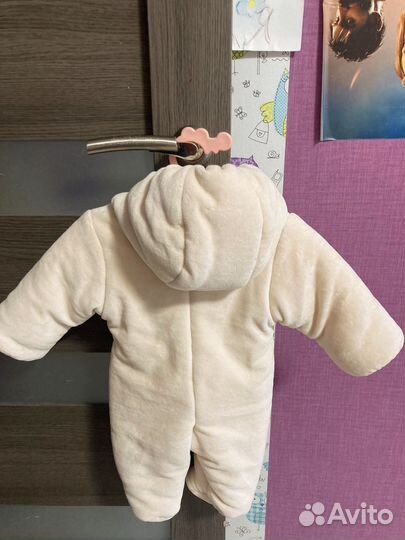 Комбинезон велюровый 62