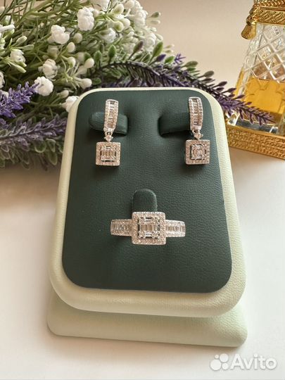 Серебро гарнитуры комплект