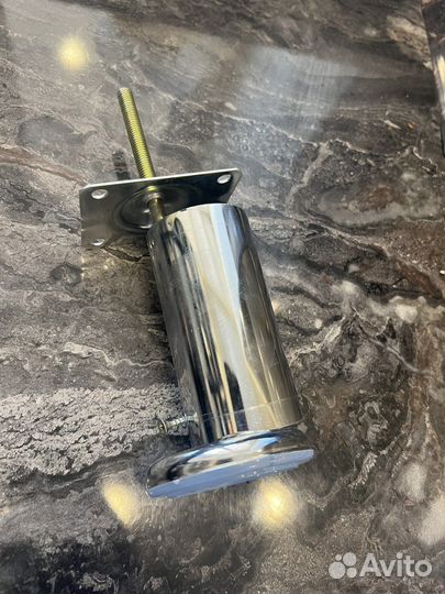 Мебельные ножки металлические хром