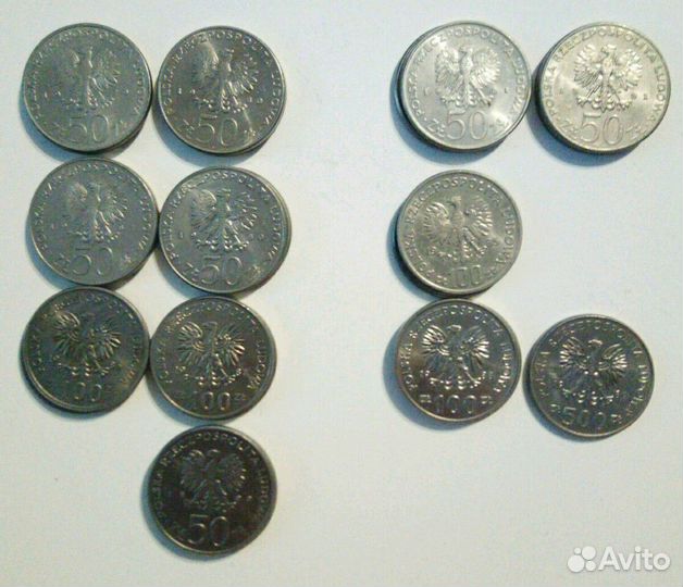 Продам набор монет Короли Польши