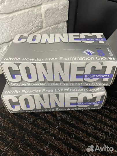 Перчатки медицинские нитриловые