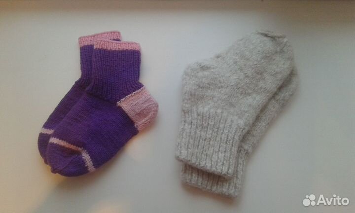 Шерстяные носки