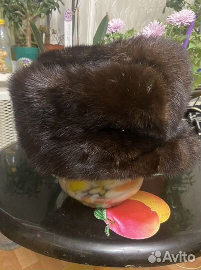 Шапка норковая