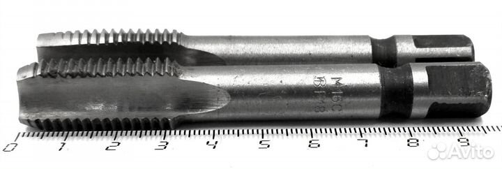 Метчик М16 (2) м/р к-т 2 шт Р18