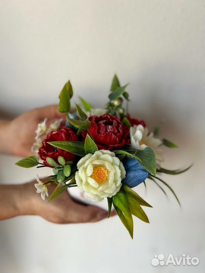 Мыльные розы букеты