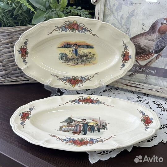 Блюдо Sarreguemines