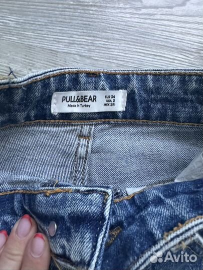 Джинсы pull and bear женские прямые