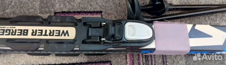 Лыжи детские с ботинками и палками