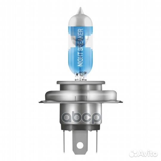 Лампа H4 12V 60/55W P43t night breaker laser +1