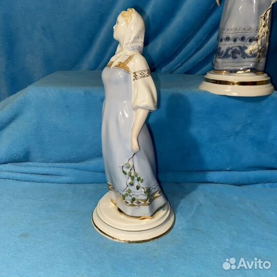 Фарфоровые статуэтки русские красавицы СССР