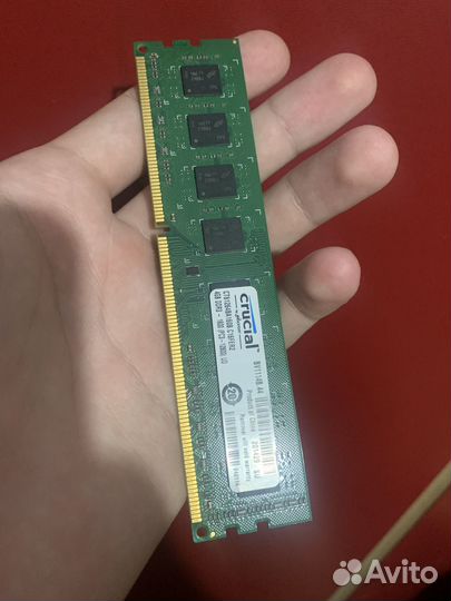 Оперативная память ddr3 4 gb crucial