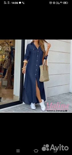 Рубашка-платье