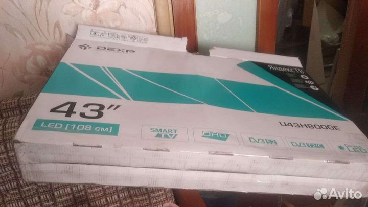 Коробка телевизора dexp 43