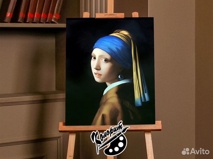 Девушка с сережкой картина