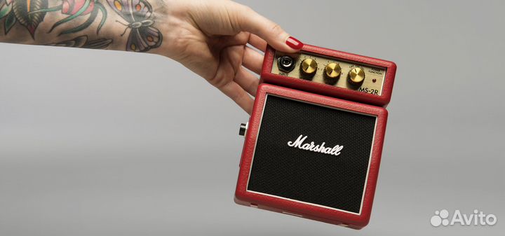 Комбо усилитель marshall MS-2R micro AMP (RED)