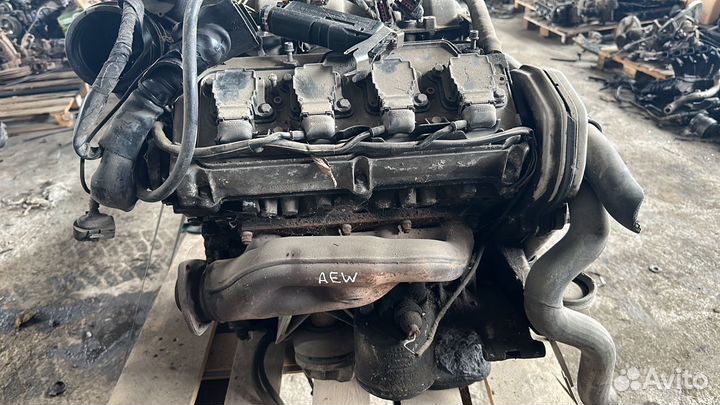 Двигатель контрактный AEW для audi А8 D2 3.7