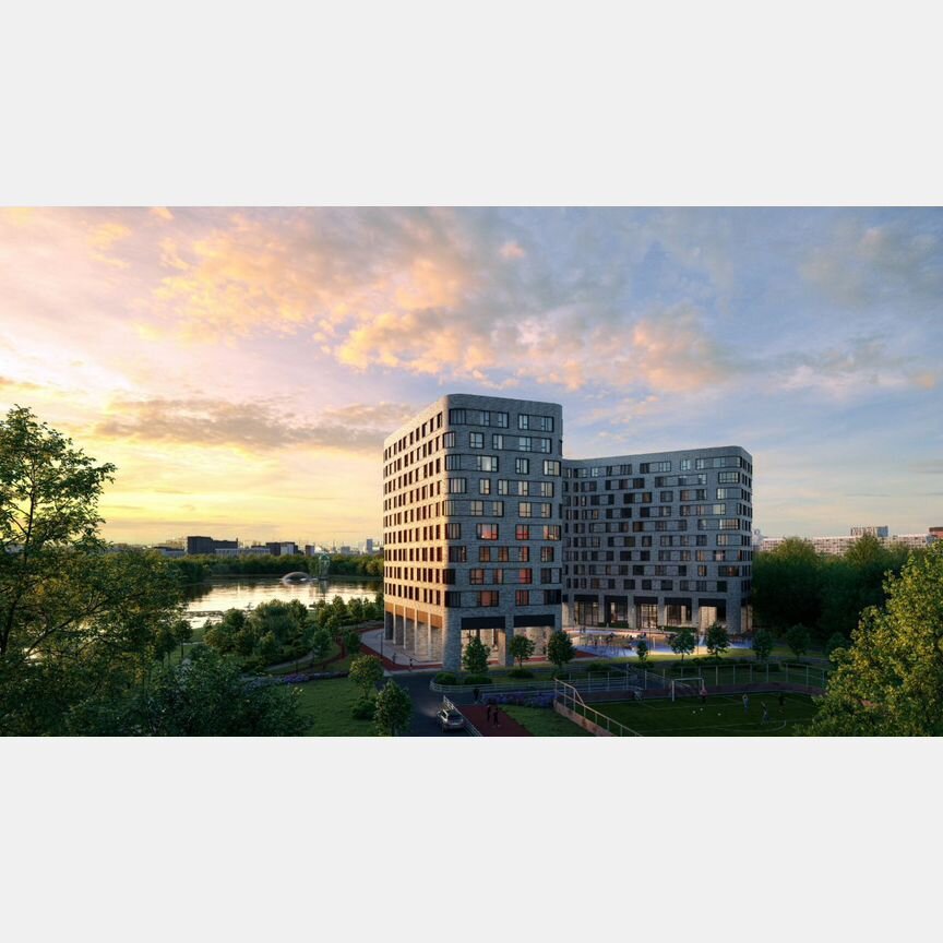 3-к. апартаменты, 83,2 м², 2/10 эт.