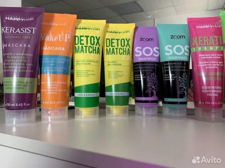 Happy Hair, Zoom шампунь маска кератин ботокс