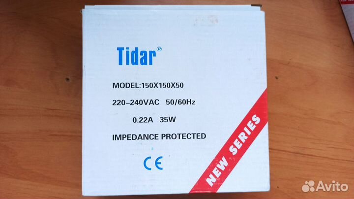 Вентиляторы Tidar 220В в ассортименте