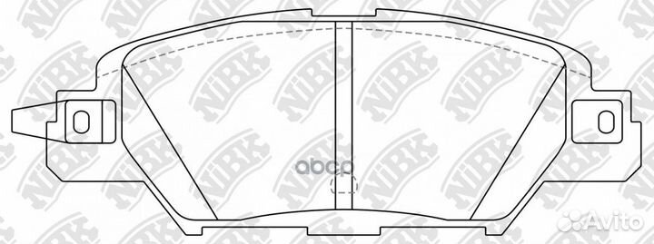Колодки тормозные дисковые mazda CX-5 2.5 2015
