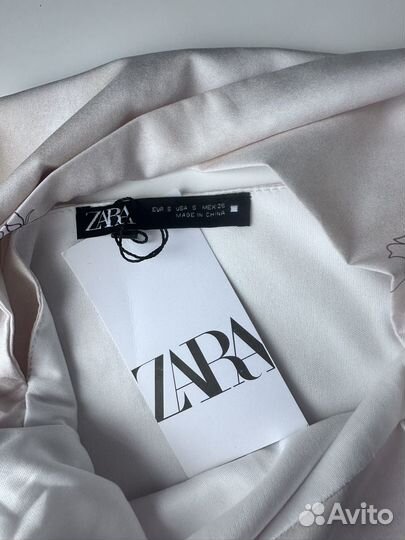 Платье с биркой zara новое в наличии размер s