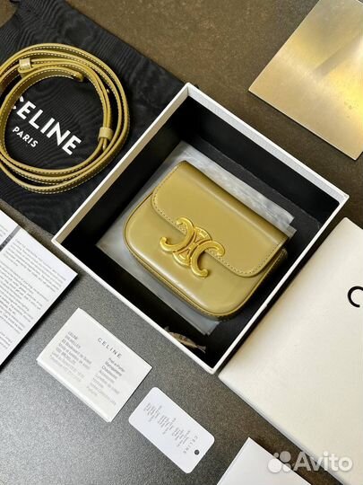 Сумка женская натуральная кожа Celine премиум