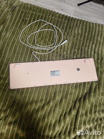 Клавиатура cougar vantar ax pink проводная