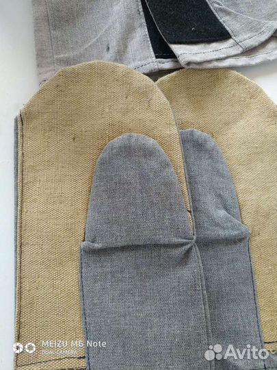 Рукавицы из суконки