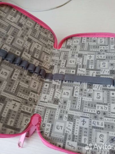 Школьный пенал-книжка