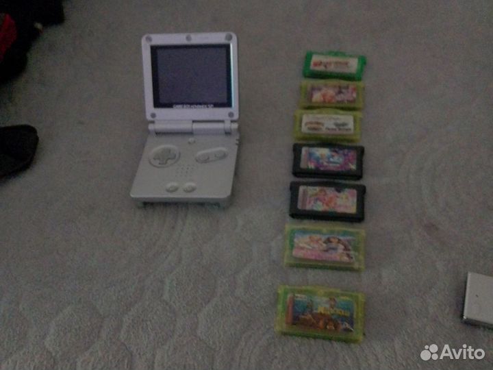 Протатипная приставка game BOY advance SP