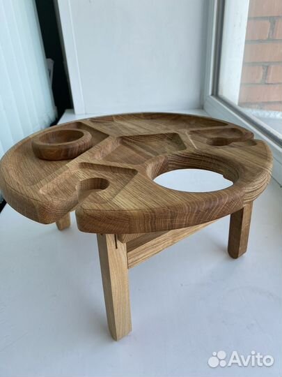 Винный столик менажница