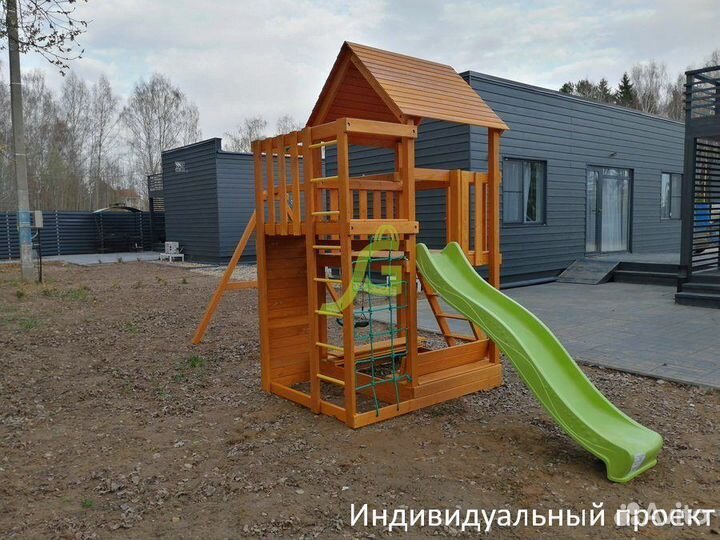 Детская спортивная площадка IgraGrad Крафт Pro 6