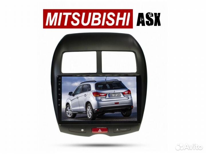 Автомагнитола в Mitsubishi ASX 1/16гб