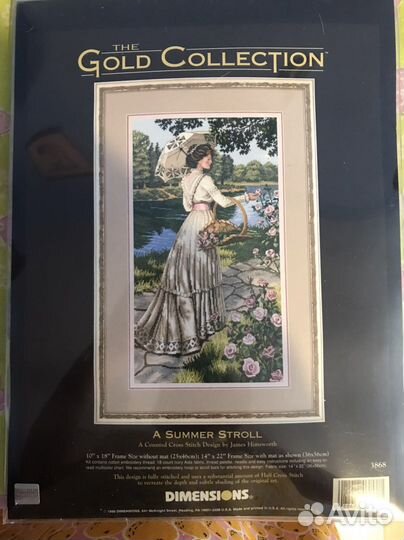 Набор для вышивания США dimensions 