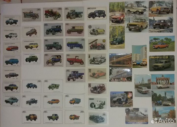 Календарики карманные разные темы 1