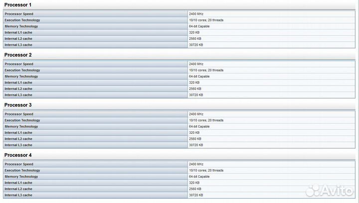 Сервер HP DL580 Gen7 4xE7-4870 / 32Gb ram
