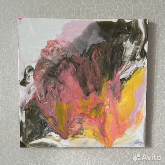 Картина в интерьер абстракция