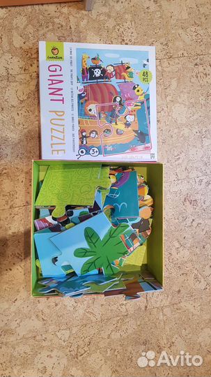 Детский развивающий пазл, крупные элементы